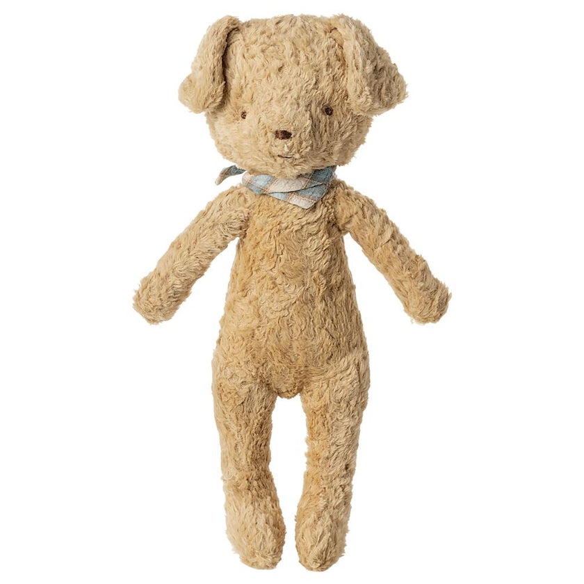 Dog, Vintage plush - Soft sand