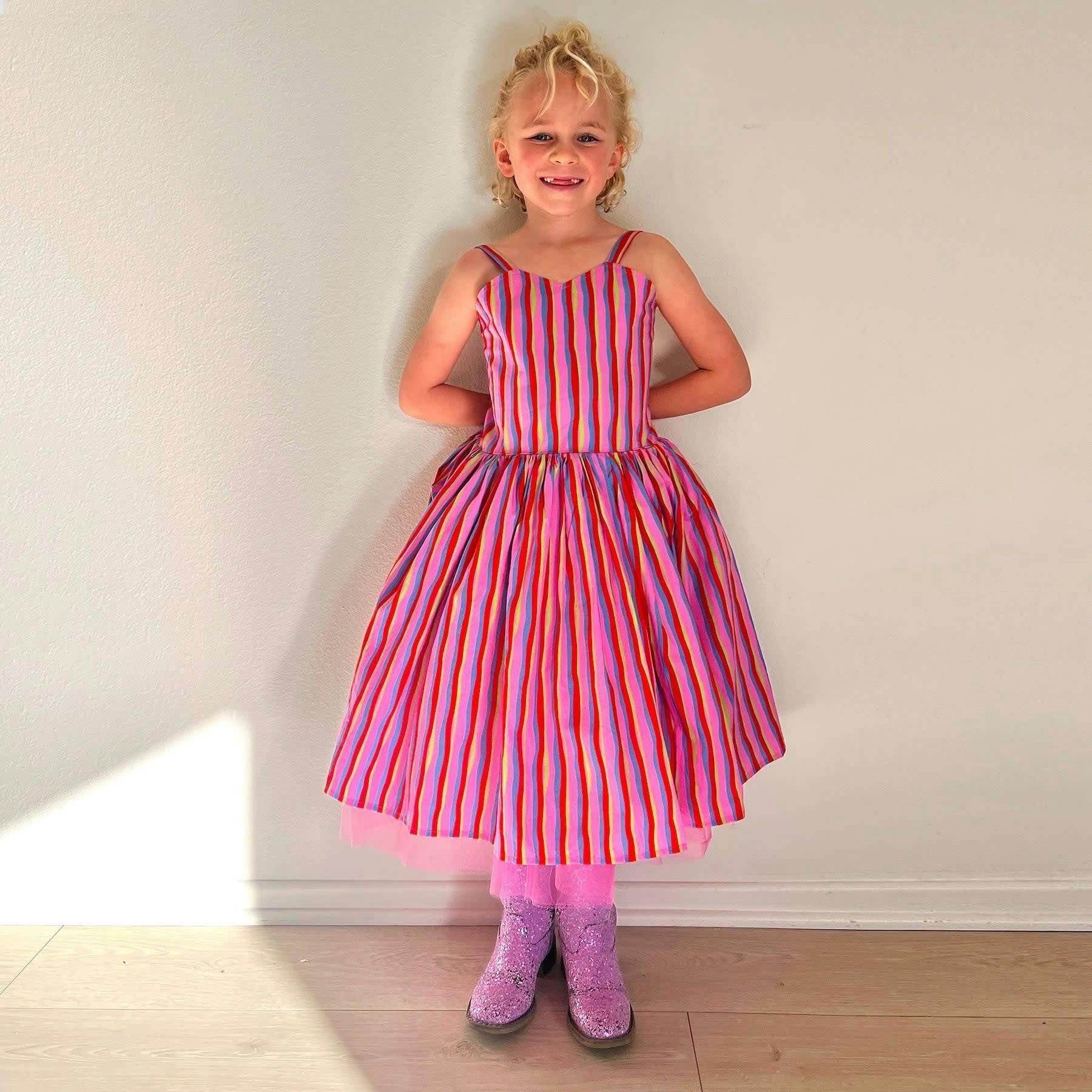 Twirl Dress Rainbow