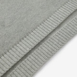 Grey Knitted Blanket