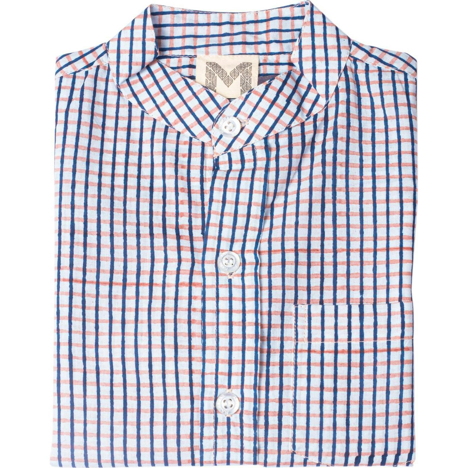 Block Printed Shirt for Boys