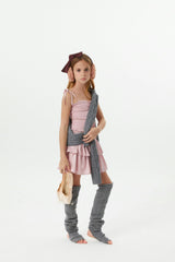 Willow Mauve Satin Skort