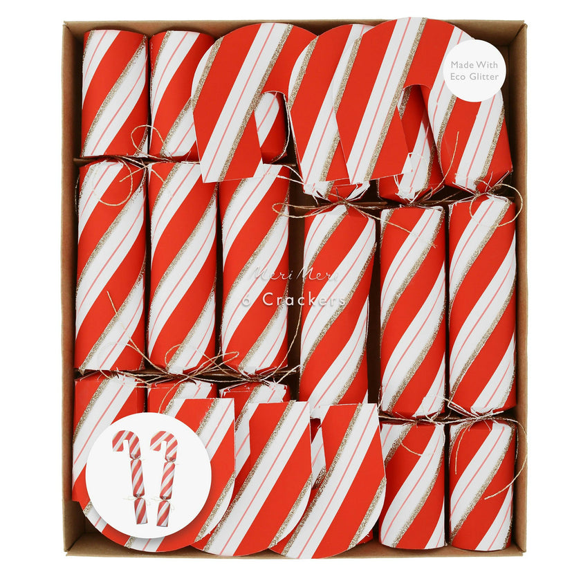 Candycane Shape Crackers