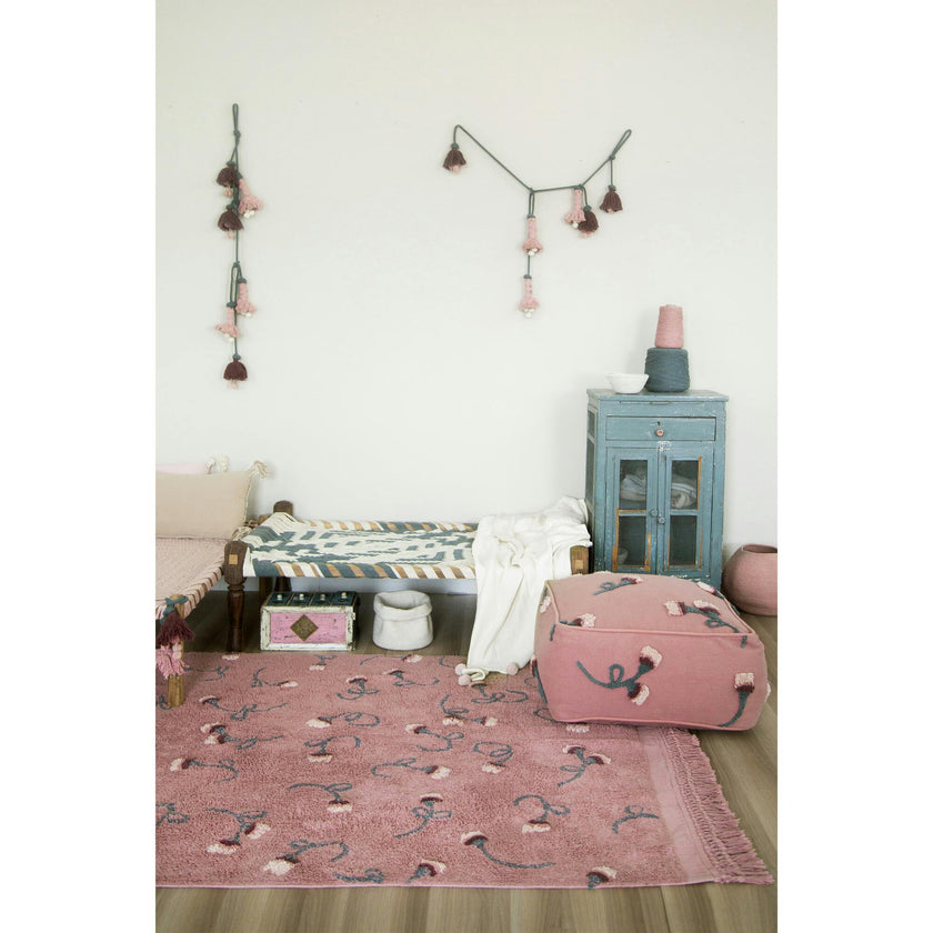 English Garden Pouf