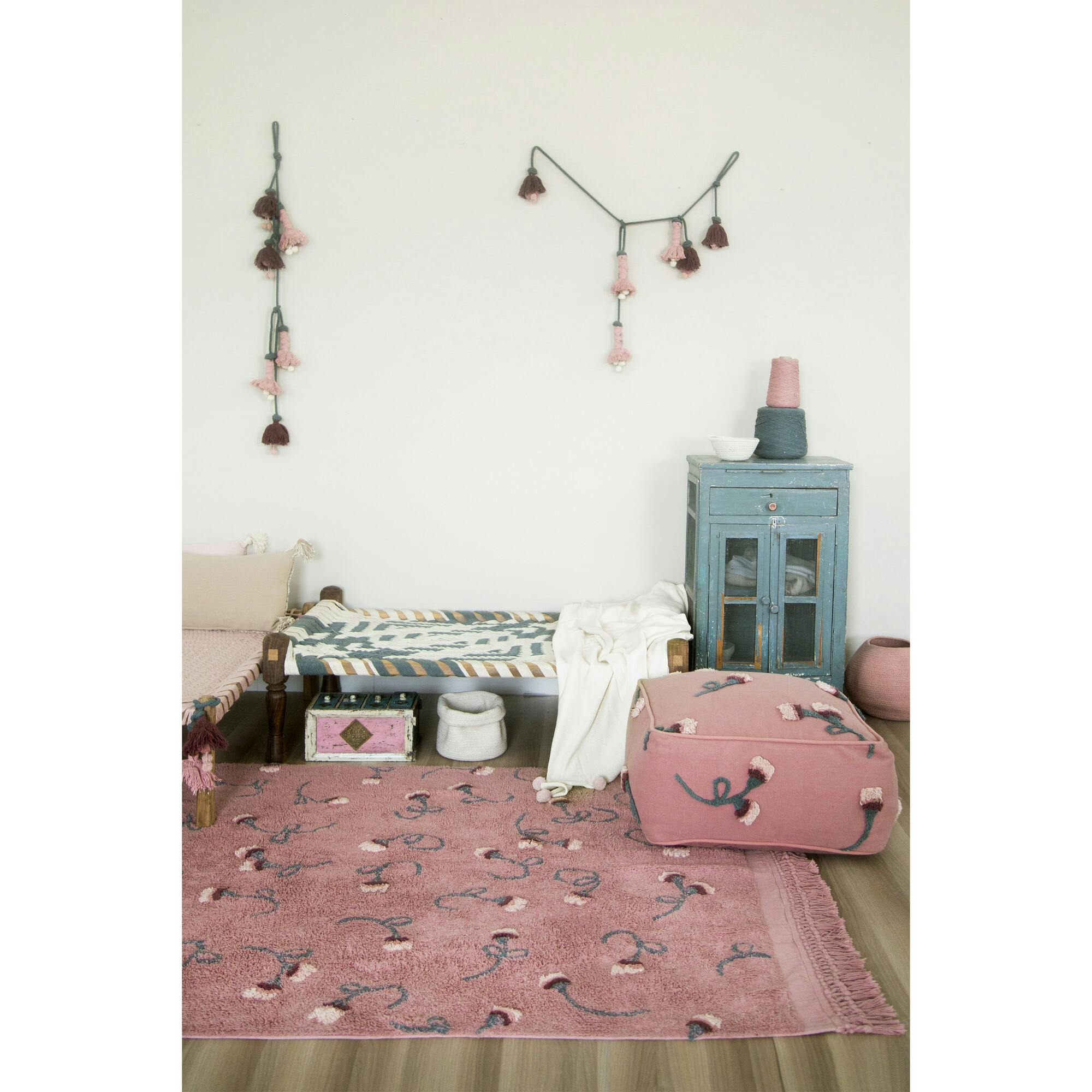 English Garden Pouf