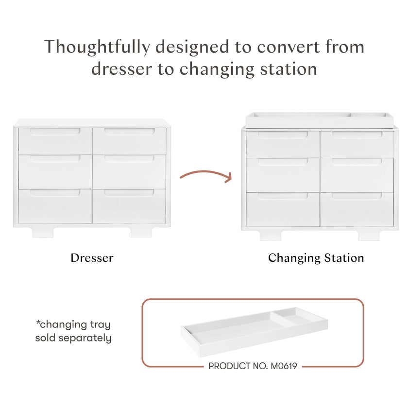 Yuzu 6-Drawer Dresser (48")
