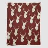 Cotton Sustainable Knit Throw Blanket | Oh Deer
