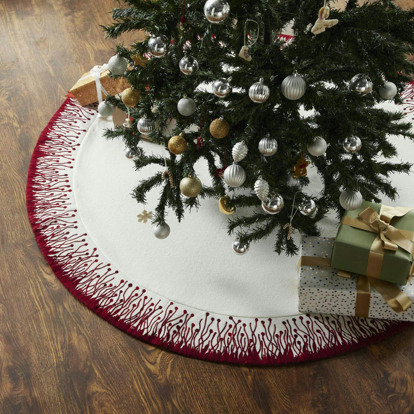 Flora Christmas Tree Skirt