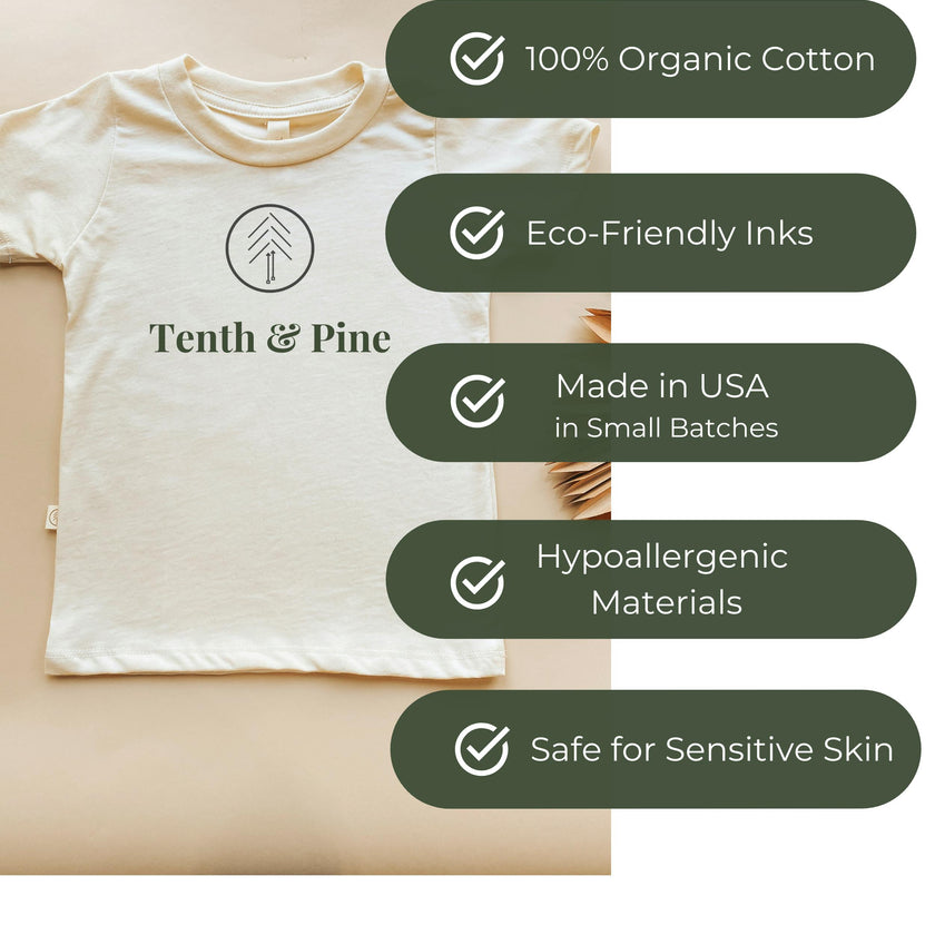 La Dolce Vita Stamp Organic Kids T-shirt