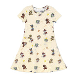 PAW Patrol: Classic Bamboo Terry Daywear Girls' Short Sleeve Dress