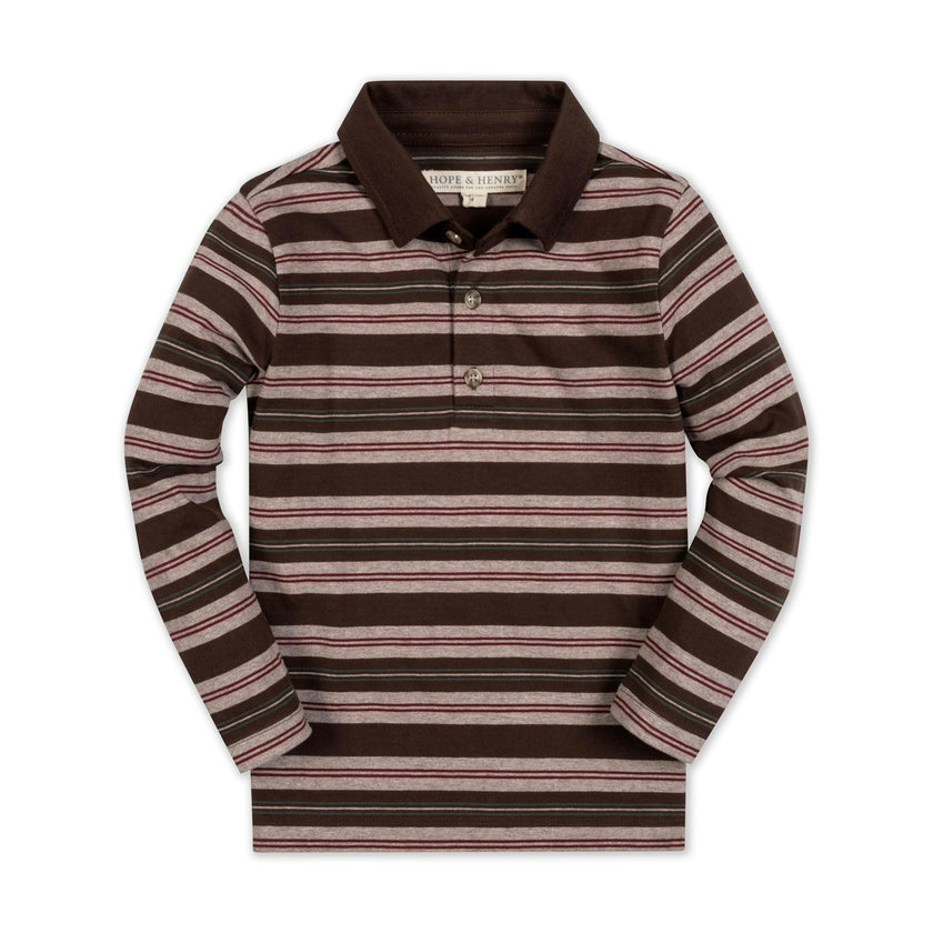 Organic Long Sleeve Polo