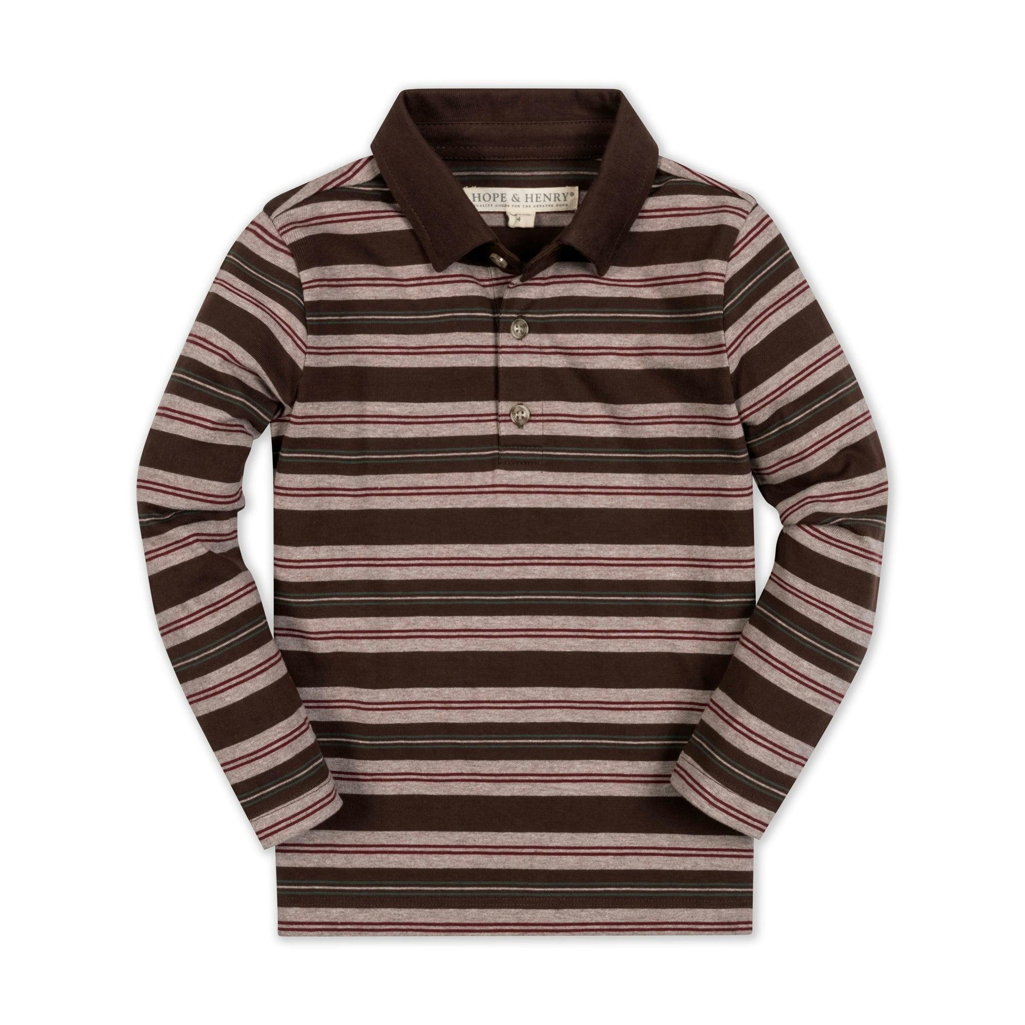 Organic Long Sleeve Polo
