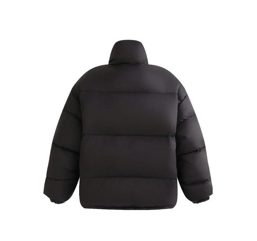 Black Quilted Puffer Jacket