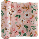 Cotton Muslin Swaddle Blanket - Wallflower