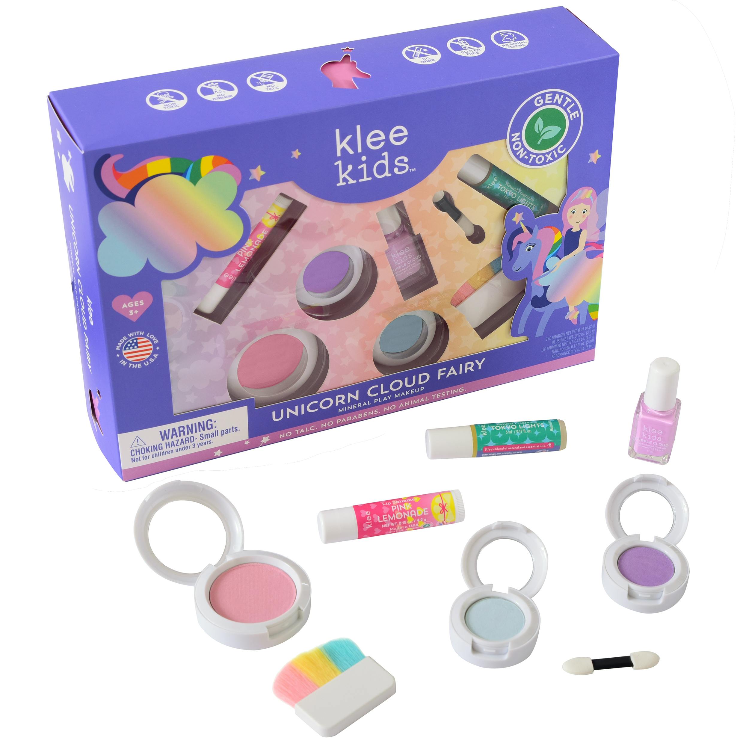 Unicorn Cloud Fairy - Kids' Deluxe Mineral Play Makeup Kit
