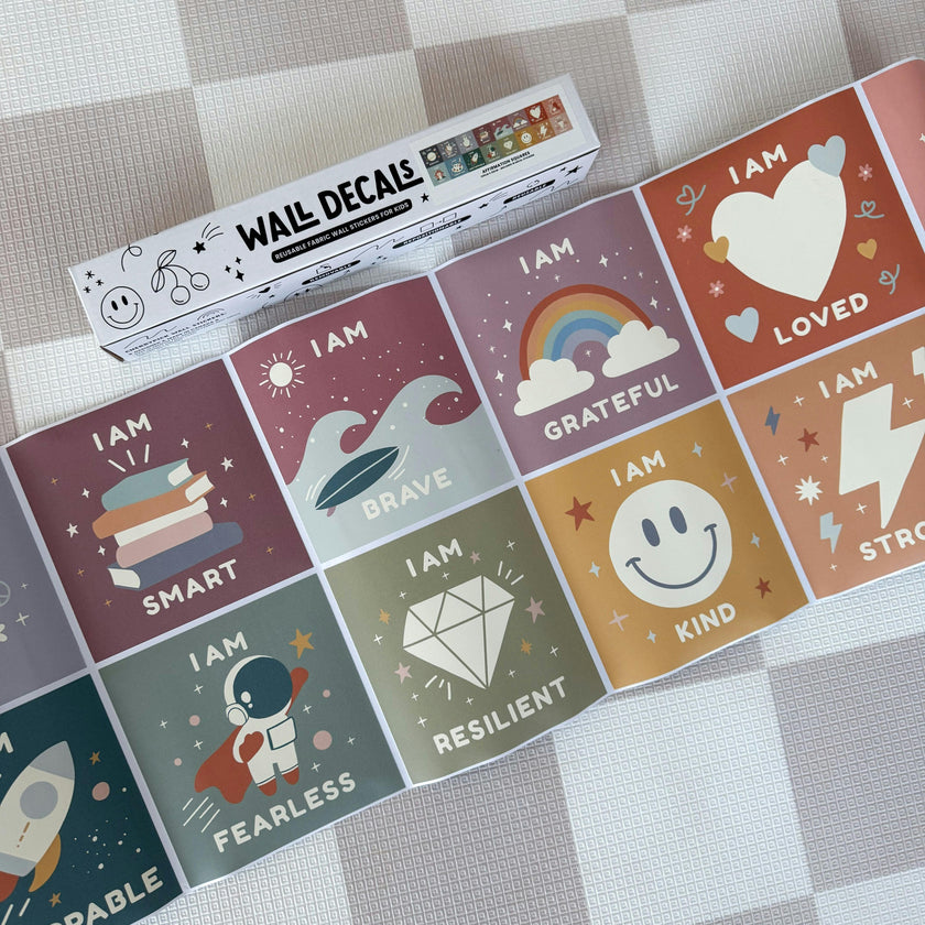 Peel & Stick Fabric Wall Stickers