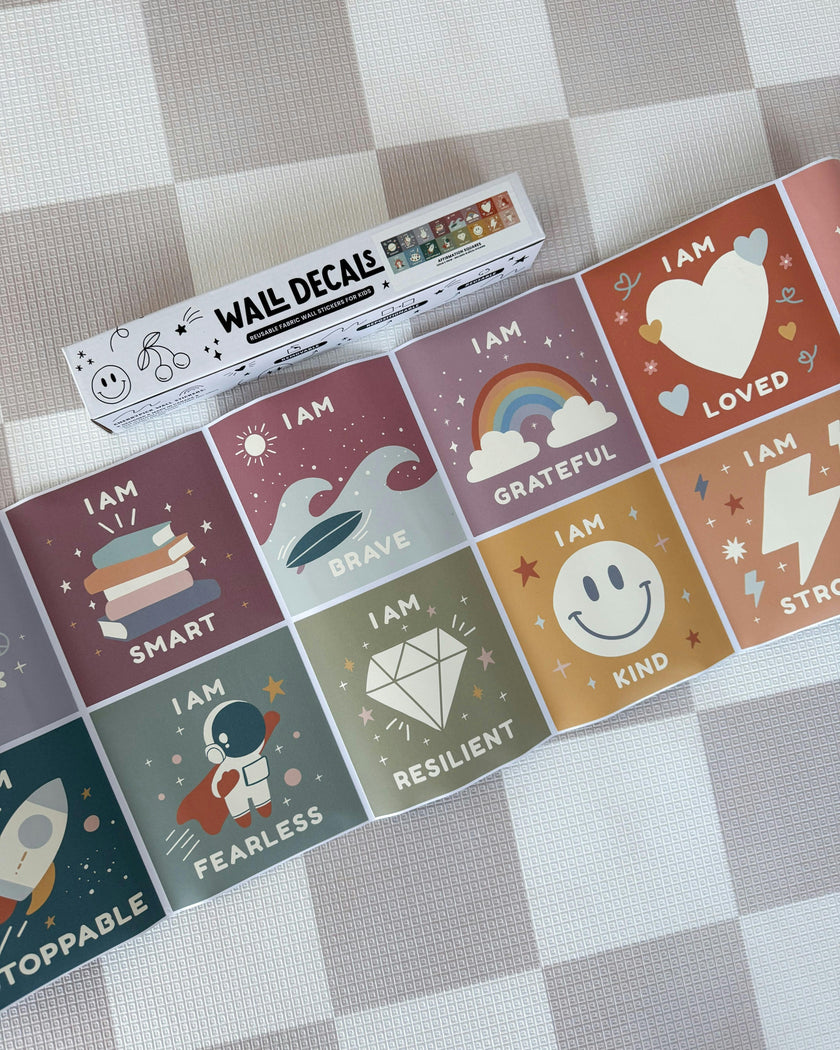 Peel & Stick Fabric Wall Stickers