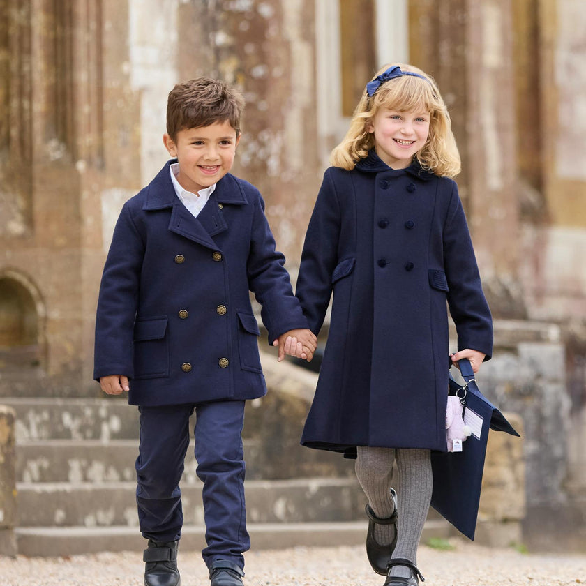 Classic Coat in Navy