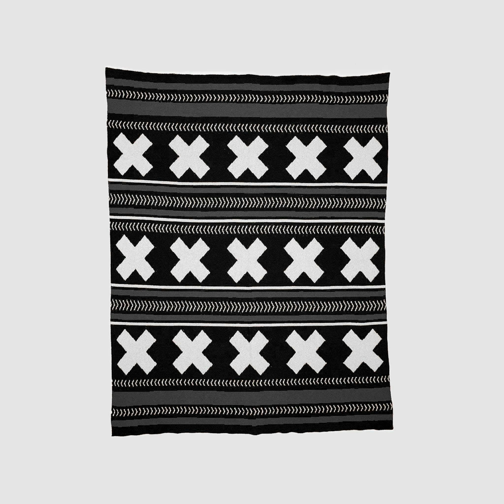 Cotton Sustainable Knit Throw Blanket | Mesa