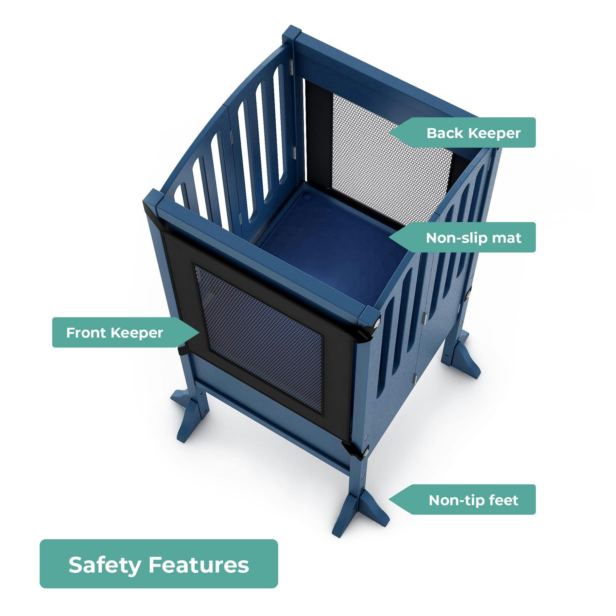 Contemporary Kitchen Helper Stool