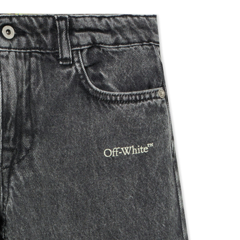 Grey Bookish Diagonal Jeans