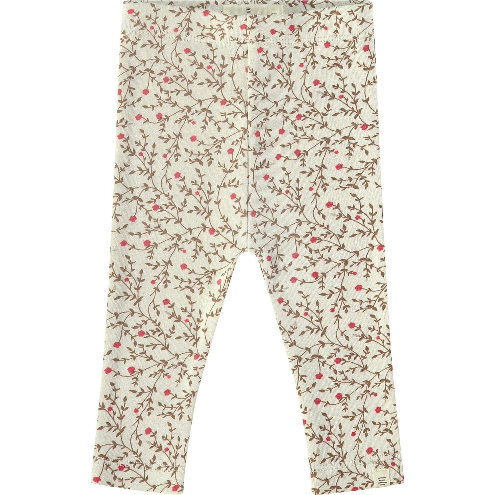 Vines Floral Print Leggings