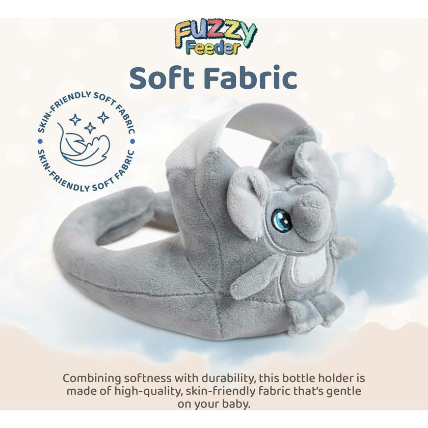 Baby Bottle Pillow Holder For Parents - Elephant