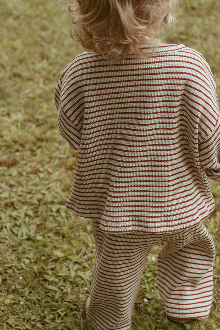 Micky Set in Thin Turtledove Stripe