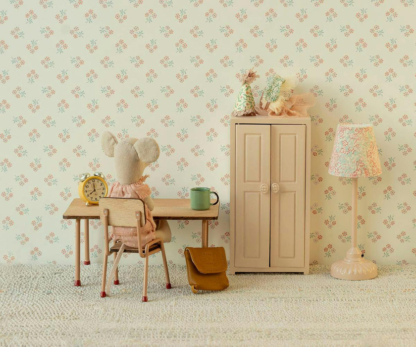 Table and chair set, Mouse - Dark powder