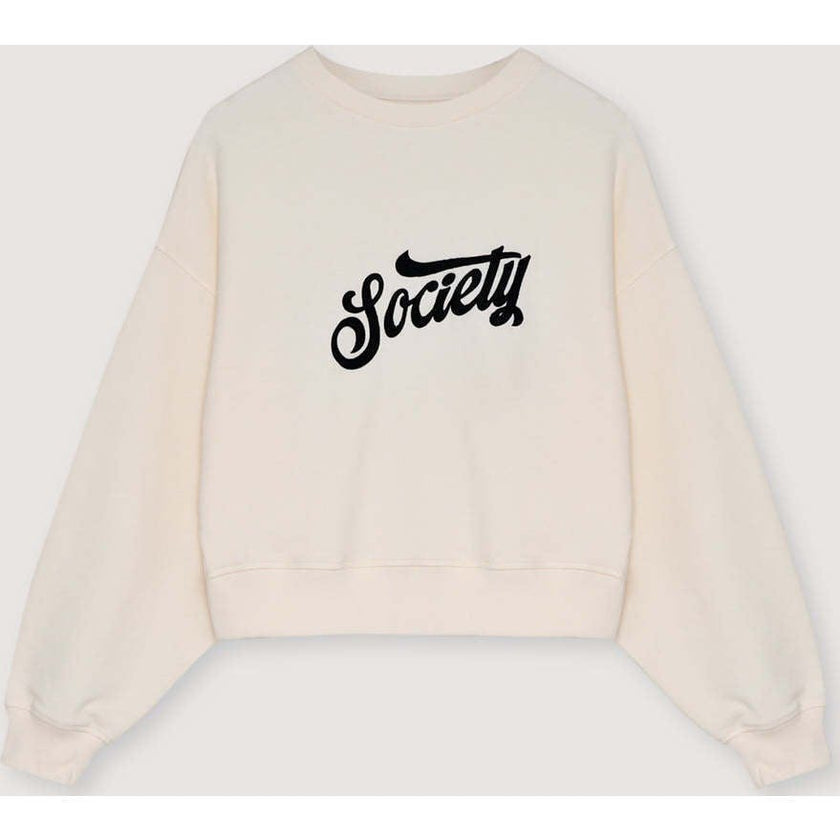 Mazus Woman Sweatshirt  Ecru