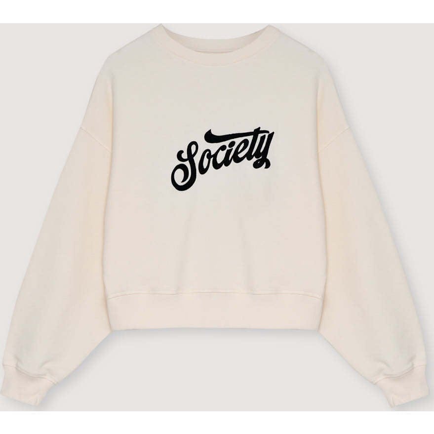 Mazus Woman Sweatshirt  Ecru