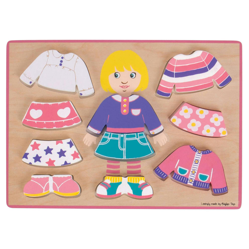 Dressing Girl Puzzle