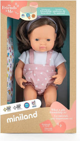 My Friends and Me Collection Baby Girl Doll with Brown Hair - 15"