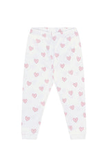 Pink Heart Print Pajama