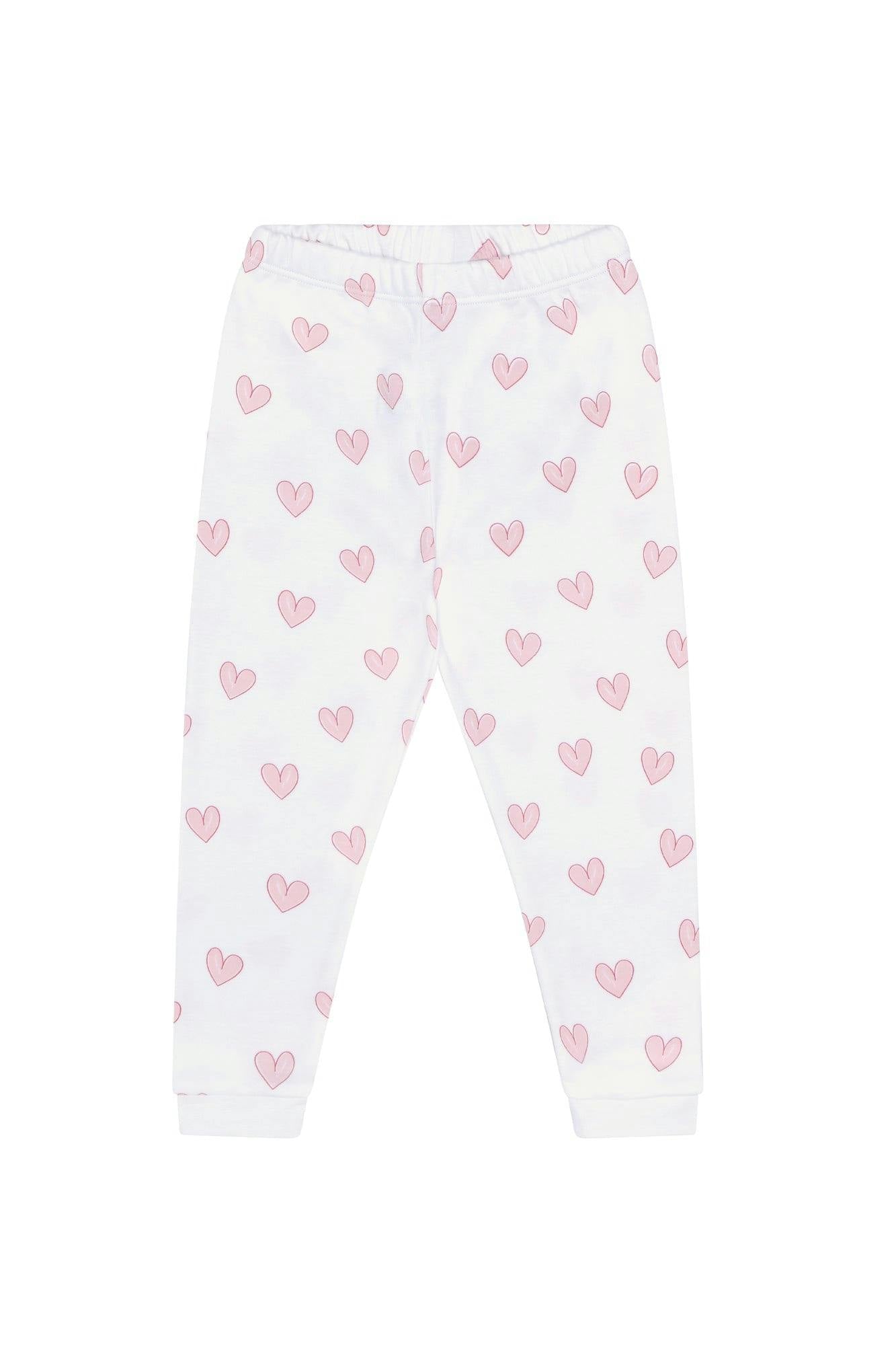 Pink Heart Print Pajama
