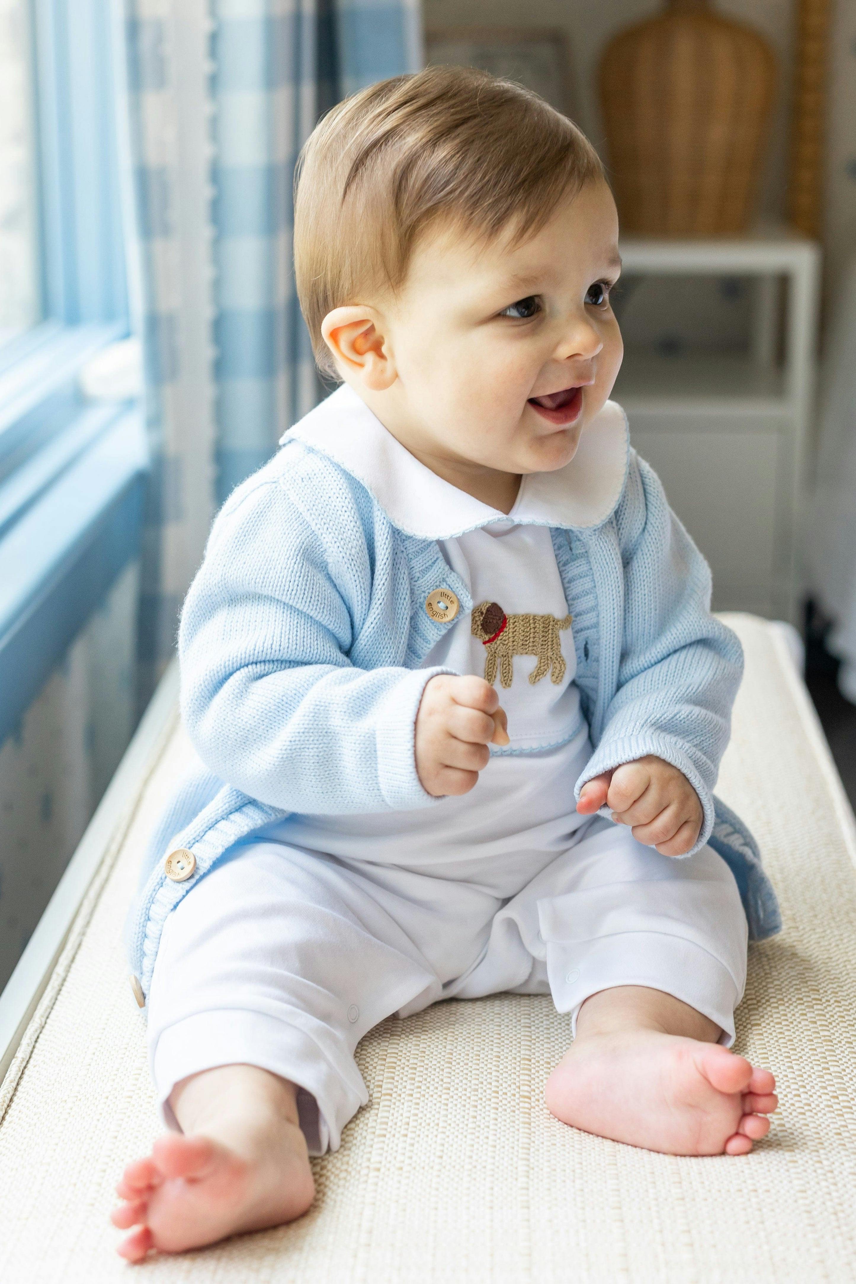 Crochet Playsuit - Boy Lab