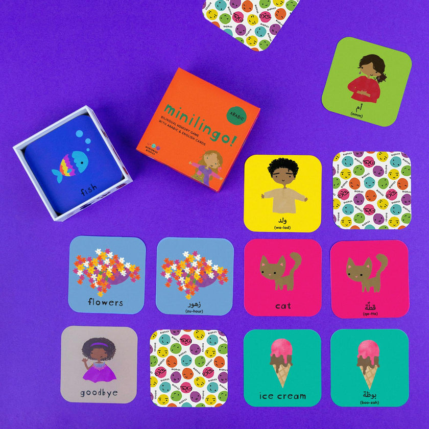 Minilingo, Arabic/English Flashcards