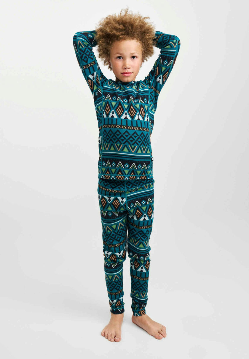 Taitoa - Kids' Merino Wool & Lyocell Base Layer Set