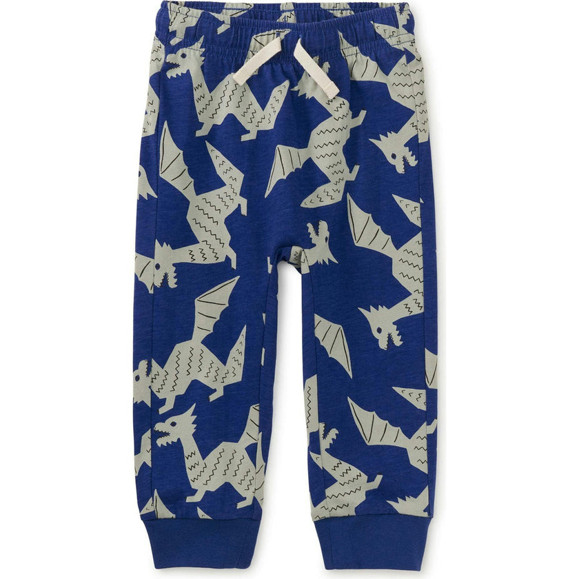 Printed Everyday Joggers, Blue