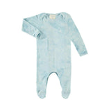 Variegated Rib Lap Tee Footie Pajama