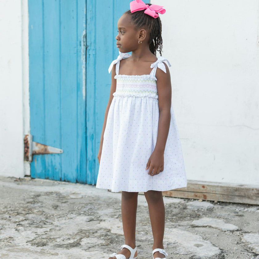 The Daisy Dress in Dunmore Dot