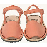 children's menorcan nubuck sandals - cinnamon