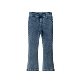 Kids Knit Denim Pants