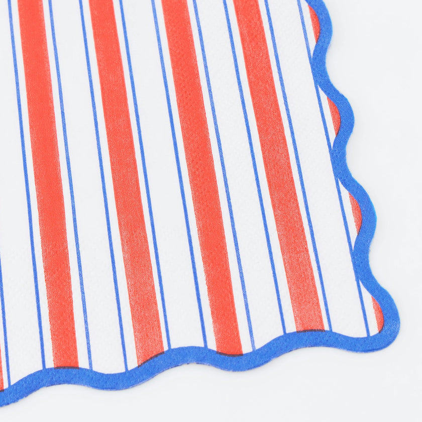 Nautical Striped Large Napkins