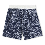 Navy All-Over Print Boys´ Swim Shorts