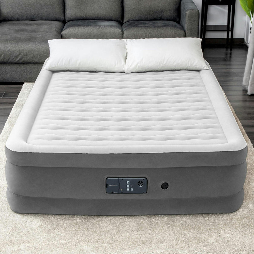 AlwayzAire: 18" Airbed - Queen - Built-In Comfort Pump