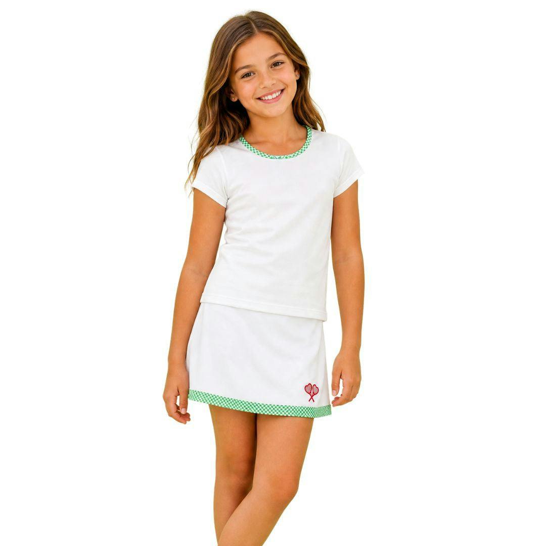 Love All Littles Scarlett Tennis Top
