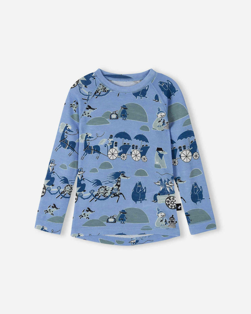 Moomin Trivsam - Toddler Merino Wool & Lyocell Base Layer Set