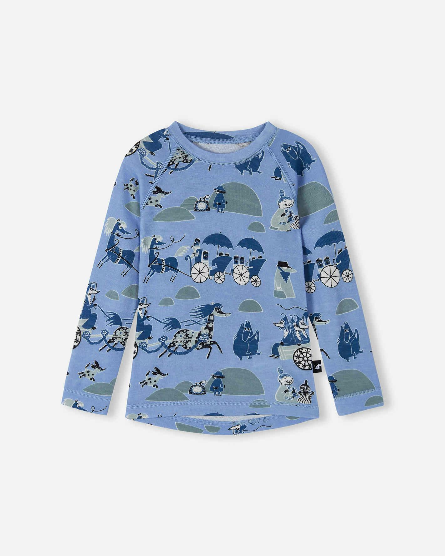 Moomin Trivsam - Toddler Merino Wool & Lyocell Base Layer Set