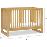 Nantucket 3-in-1 Convertible Crib with Toddler Bed Conversion Kit