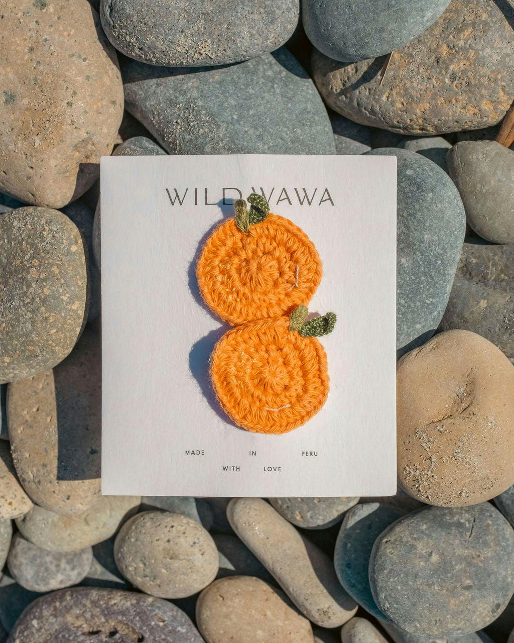 Crochet Clip Set in Dolce Vita